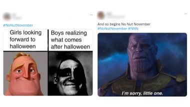 No Nut November Funny Memes: Check Witty NNN Jokes, Pictures and Puns on The Hilarious Internet Challenge as You Have Plenty Of Free Time This Month!