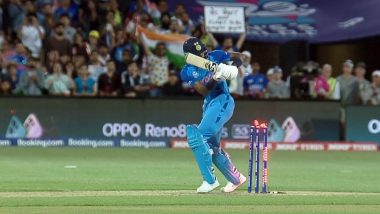 Hardik Pandya Hit Wicket Video: Watch Indian All-Rounder Mistakenly Knock Back Stumps While Trying To Score During IND vs ENG T20 World Cup 2022 Semifinal