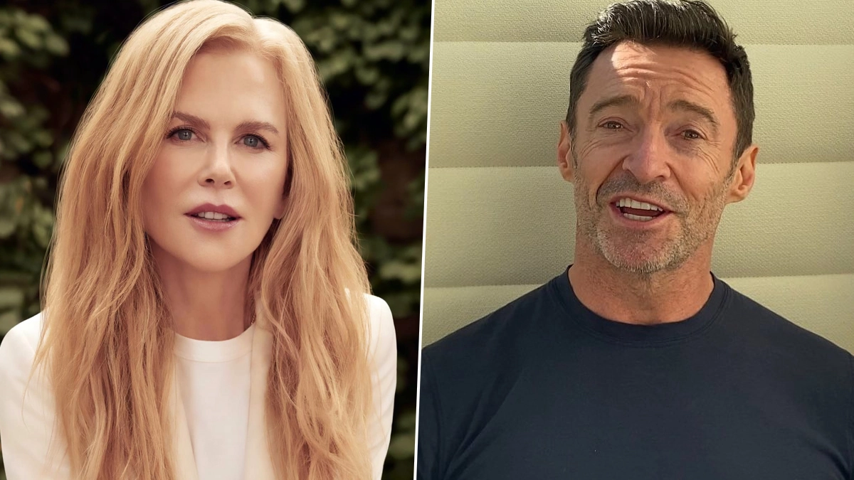 Hollywood News Hugh Jackman Thanks Nicole Kidman for Bidding 100,000
