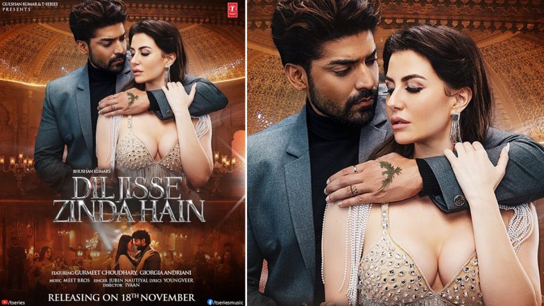 Dil Jisse Zinda Hain Music Video: Gurmeet Choudhary – Giorgia Andriani’s Song by Jubin Nautiyal Is a Melodious Mix of Ghazal, Qawwali and Sufi!