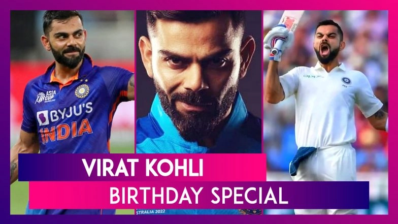 Virat Kohli Birthday Special: Records, Milestones of Indian Star Batter