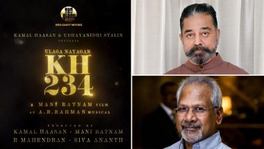 KH 234: Kamal Haasan and Mani Ratnam Reunite After 25 Years Since Nayagan; Watch Announcement Video of Actor's 234th Film