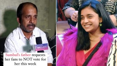 Bigg Boss 16: Sumbul Touqeer’s Father Requests Fans Not To Vote for the Imlie Actress; Wants Her To Be Out of the ‘Jungle’