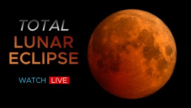 Chandra Grahan 2022 on November 8 Live Streaming Online: Watch the Live Telecast of the Blood Moon During Total Lunar Eclipse