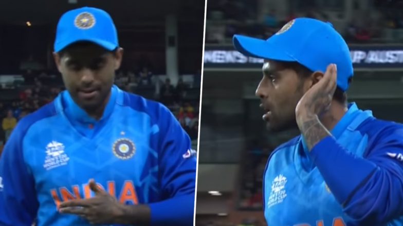 Animated Suryakumar Yadav Urges Crowd To Cheer India On During IND vs BAN T20 World Cup 2022 Clash (Watch Video)