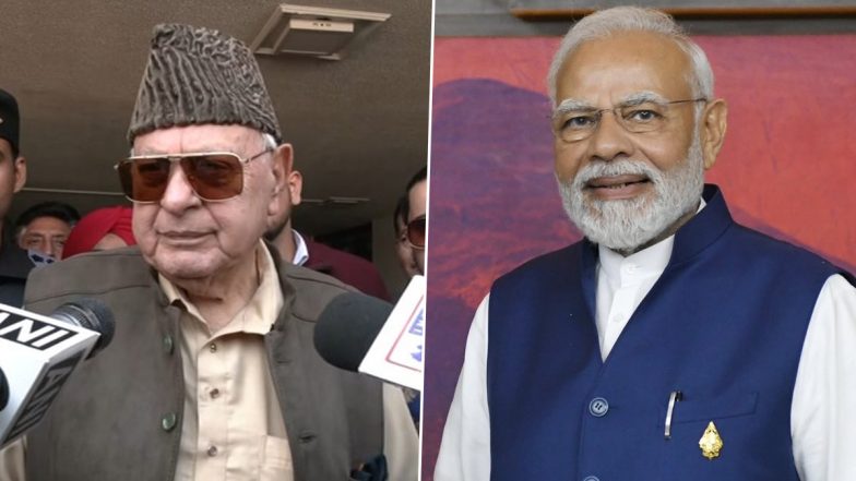 Farooq Abdullah Hopes PM Narendra Modi Will Be Successful in Ending Russia-Ukraine War