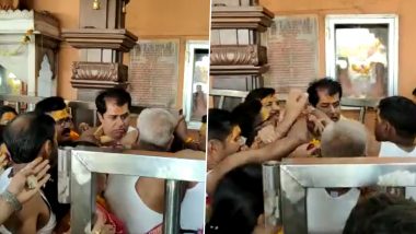 Video: Panic Among Devotees as Fight Erupts During Darshan in Ujjain's Mahakaleshwar Temple