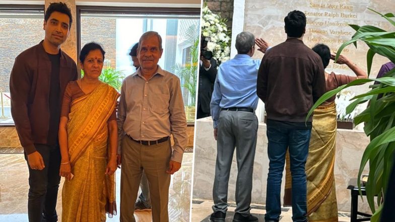 Major Star Adivi Sesh Pays His Respects at 26/11 Memorial Alongside Major Sandeep Unnikrishnan’s Family