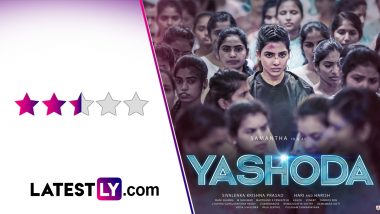 Yashoda Movie Review: Samantha Ruth Prabhu Puts Up an Impressive Show in This Average Thriller (LatestLY Exclusive)