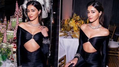 Ananya Panday Looks Stunning Covered in Swarovski Diamonds, ‘Liger’ Actor Poses With Lucy Hale, Irina Shayk and More