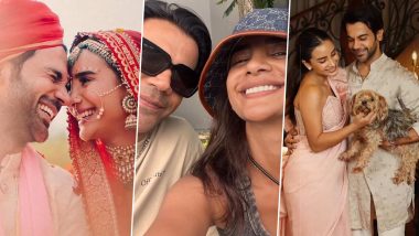 Rajkummar Rao and Patralekha Celebrate Their First Wedding Anniversary! (Watch Video)