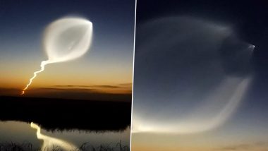 Glowing UFO Spotted in China? Mysterious Object Flies Over Night Sky Forming Tadpole-Like Trail in China; Viral Video Leaves Internet Baffled