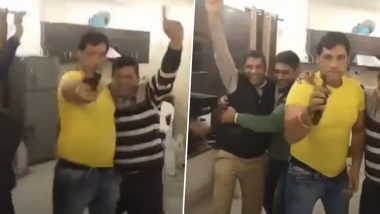 MCD Elections 2022: AAP Municipal Poll Candidate Joginder Singh Booked for Flaunting Revolver While Dancing (Watch Video)