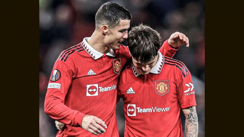 Cristiano Ronaldo Shares Picture With Alejandro Garnacho on Instagram After Europa League Win Over Real Sociedad in Old Trafford