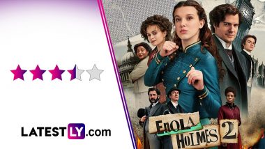 Enola Holmes 2 Movie Review: Millie Bobby Brown, Henry Cavill’s Detective Film Is Another Charming Adventure With an Interesting Mystery! (LatestLY Exclusive)