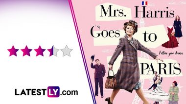 Mrs Harris Goes to Paris Movie Review: Lesley Manville Is a Delight in This Feel-Good Trip to 1950s France! (LatestLY Exclusive)