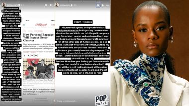 Letitia Wright Calls Out Publication for Mentioning Her Name Next to Sexual Abusers for Her Anti-Vaccine Tweet (View Pics)