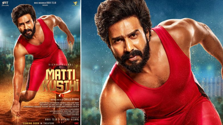 Matti Kusthi: Vishnu Vishal Looks Intense in First Look Poster of His Sports Entertainer (View Pic)