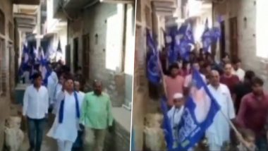 'Pakistan Zindabad' Slogans Raised During BSP Campaign for Local Body Polls in Azamgarh, Six Arrested (Watch Video)