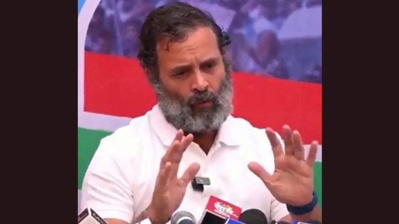 Rahul Gandhi Says ‘BJP Scared of India’s Truth’ After Health Minister Asks Congress To Stop Bharat Jodo Yatra (Watch Video)