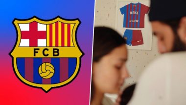 FC Barcelona's Twitter Handle Calls Alia Bhatt and Ranbir Kapoor's Baby Girl Raha a 'Barca Fan'; Congratulates the Couple on Their Bundle of Joy!