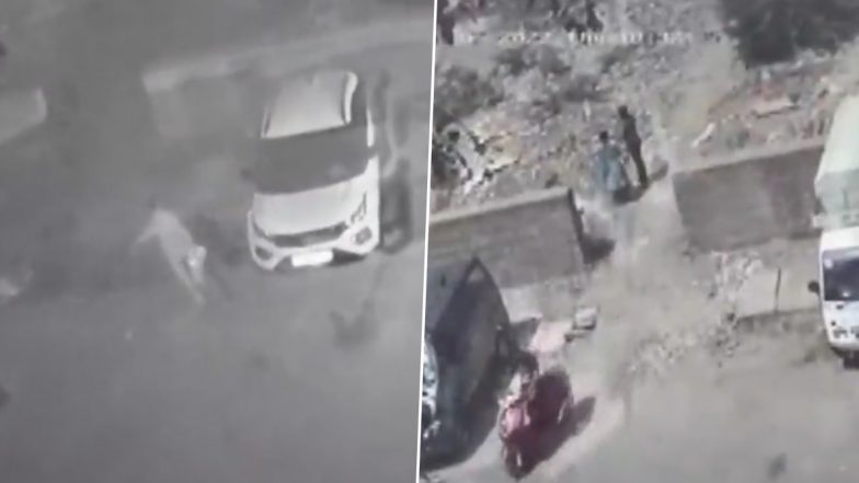 Delhi Shocker: Woman Along With Her Son Murders Husband, Duo Chop Off Body Into Pieces And Dispose It Nearby Ground in Pandav Nagar (Watch Video)