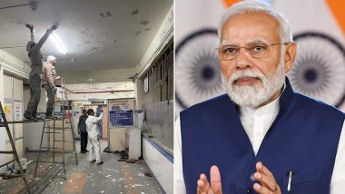 Morbi Cable Bridge Collapse: Civil Hospital Being Renovated For PM Narendra Modi’s Visit? Congress Shares Videos and Photos, Takes ‘Event Management’ Jibe
