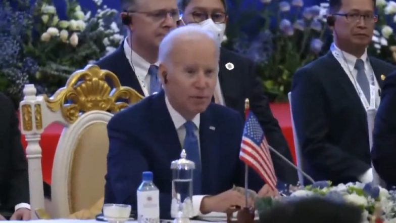 US President Joe Biden Refers to Cambodia As Colombia At ASEAN Summit in His Latest Gaffe (Watch Video)