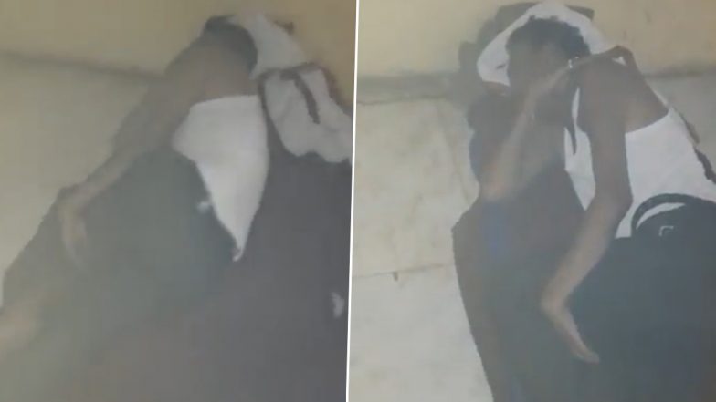 Maharashtra: Drunken Principal Takes off Shirt, Sleeps Inside Classroom in Amravati's Melghat (Watch Video)