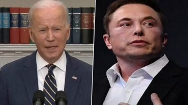 Elon Musk Advises Joe Biden To Just Buy a Tesla As US President Plans To Build 5 Lakh Electric Vehicle Charging Stations