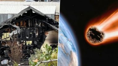 Strange Ball of Light Spotted in California? Farmer Claims Meteorite Destroyed His Home; Mysterious Object Kills His Pet Dog and Burns Down His House (See Pic & Video)