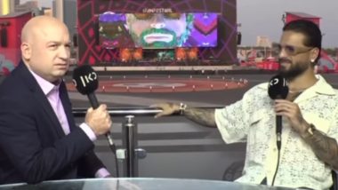 Qatar Human Rights Violations: Maluma Walks Out of Interview On Being Questioned About His Decision To Perform at the World Cup (Watch Video)