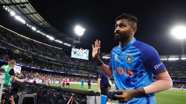 Hardik Pandya 'Devastated' After India's Defeat To England in T20 World Cup 2022 Semifinals