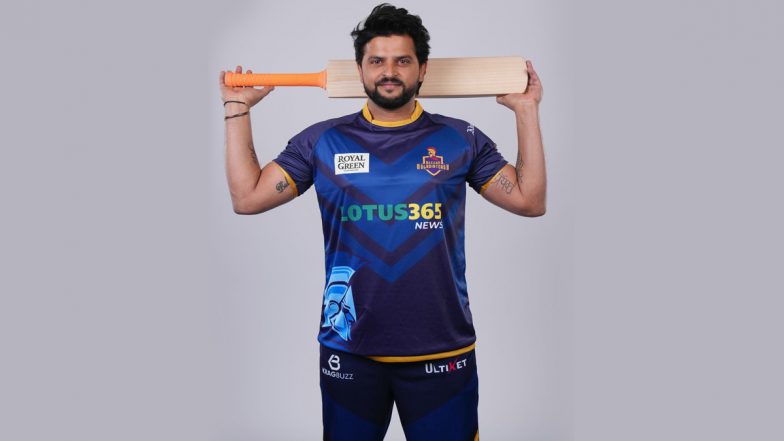 Suresh Raina Out for Duck on Abu Dhabi T10 League Debut While Representing Deccan Gladiators