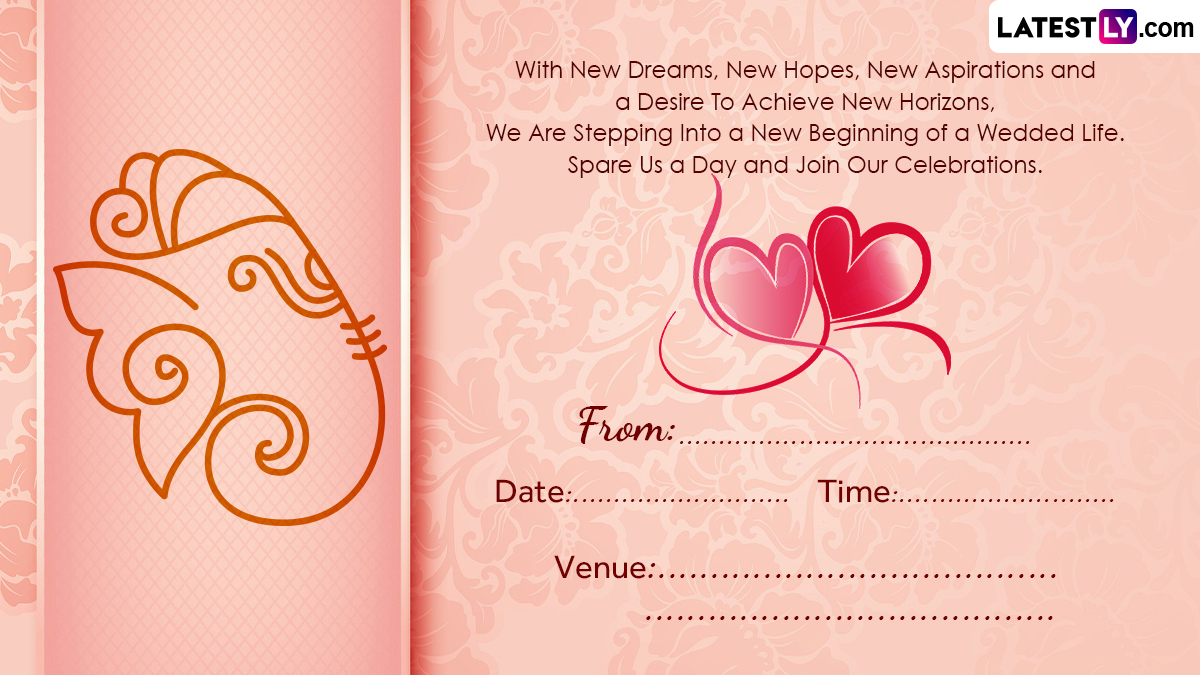 Wedding Season 2022 Invitation Card Templates: Innovative and Beautiful ...