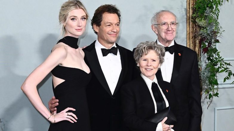 The Crown Season 5: Elizabeth Debicki, Imelda Staunton, Jonathan Pryce, Dominic West Dazzle at the Premiere of the Netflix Series in London (View Pics & Video)