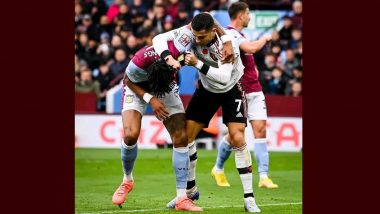 Cristiano Ronaldo Fights With Tyrone Mings, Manchester United Star’s WWE-Style Grapple With Aston Villa Defender Goes Viral! (Watch Video)