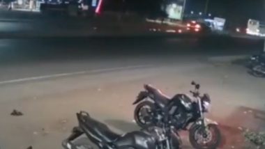 Video: Car Drags Bike Along for a Distance After Hitting It on Pune-Nagar Highway