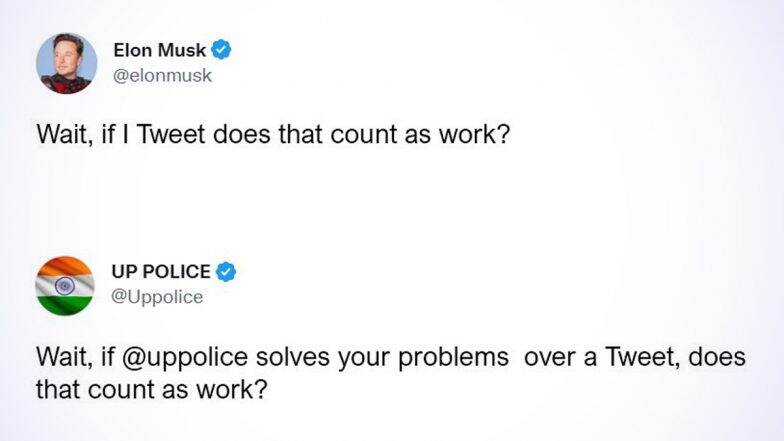 UP Police Responds To Elon Musk's Question That Is Making Netizens Confused