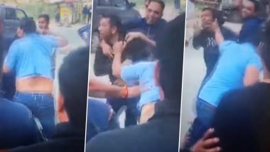 Greater Noida: Man Thrashed Outside Fusion Homes Society for Misbehaving With Women; Investigation Underway (Watch Video)