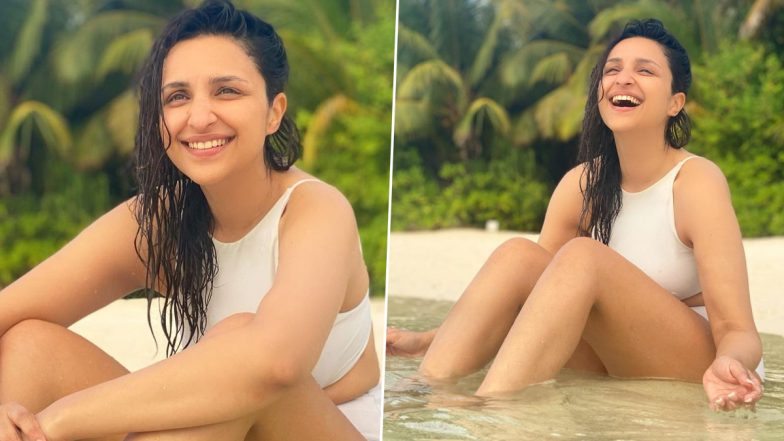 Parineeti Chopra Shares Stunning Photos in White Bathing Suit (View Pics)