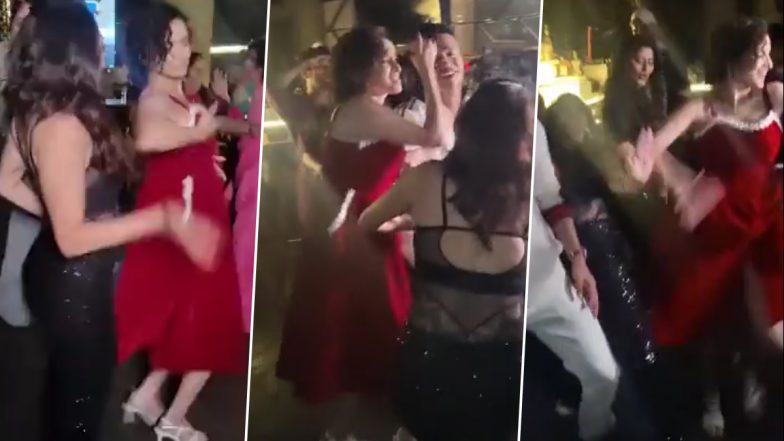 Amruta Khanvilkar Birthday Bash: Ankita Lokhande Grooves With BFF on ‘Choli Ke Peeche’ (Watch Video)