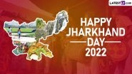 Jharkhand Day 2022 Images & HD Wallpapers for Free Download Online: Share WhatsApp Messages, Greetings, Wishes and SMS on Jharkhand Foundation Day