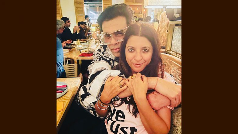 Karan Johar Showers Love on His Childhood Friend and Filmmaker Zoya Akhtar; Calls Her 'Favourite Filmmaker'! (View Post)