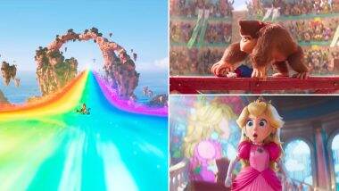 The Super Mario Bros Movie: Princess Peach, Rainbow Road and Donkey Kong First Looks Revealed in New Trailer!