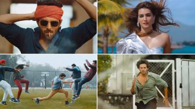 Shehzada First Look: Kartik Aaryan Unleashes His Action Avatar As Bantu in the Film Co-Starring Kriti Sanon and It’s a Perfect Birthday Treat for His Fans (Watch Video)