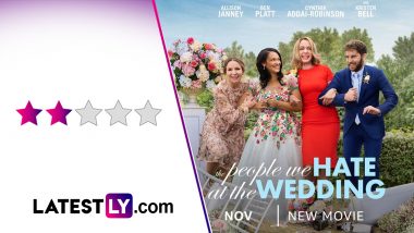 People We Hate At The Wedding Movie Review: Kristen Bell-Allison Janney Starrer Is Decent and That's About It! (LatestLY Exclusive)