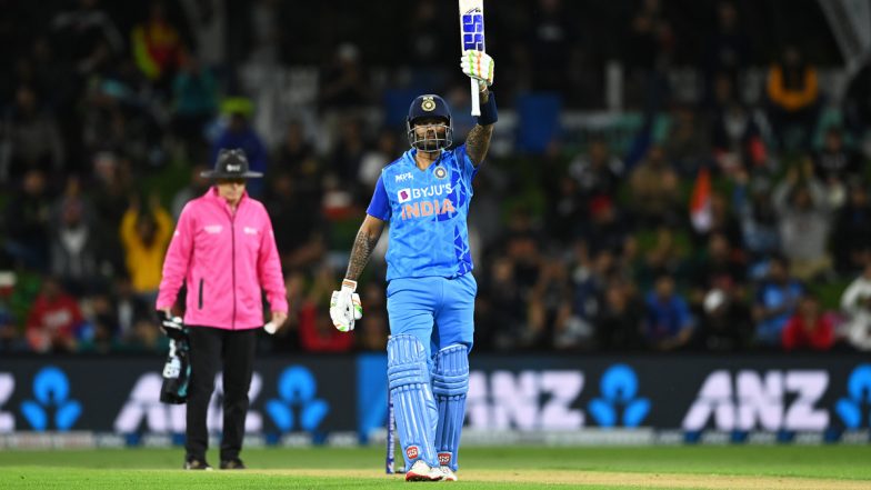 Suryakumar Yadav Becomes Second Indian After Rohit Sharma to Score Two T20I Centuries in a Calendar Year, Achieves Feat During IND vs NZ 2nd T20I 2022