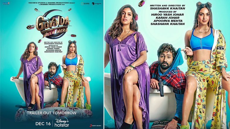 Govinda Naam Mera: Trailer of Vicky Kaushal, Kiara Advani, Bhumi Pednekar’s Disney+ Hotstar Film To Be Released on November 20 (View Poster)