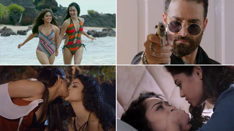 RGV’s Dangerous Trailer Out Now! Naina Ganguly and Apsara Rani Star in India’s First Lesbian Crime-Action Film, To Release on December 9 (Watch Video)